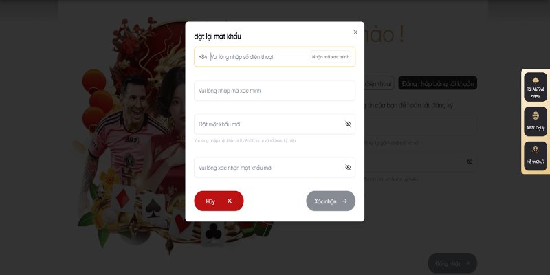Xử lý tình huống “Quên mật khẩu”